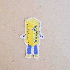 Barbara Butter Sticker