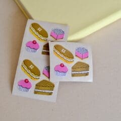Stickers Pâtisseries Velours