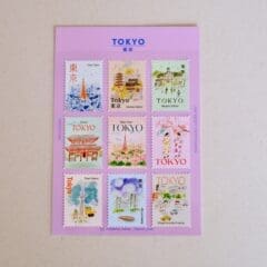 Stickers Timbres Tokyo