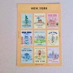 Stickers Timbres New York