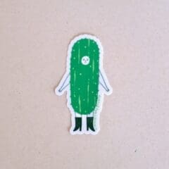 Pickle Girl Sticker
