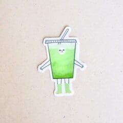 Molly Matcha Sticker