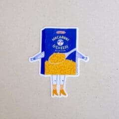 Maggie Mac N' Cheese Sticker