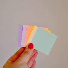 Mini Notes Pastel