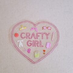 Suncatcher Crafty Girl