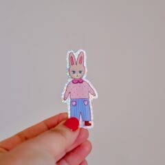 Sticker Cutty Bunny