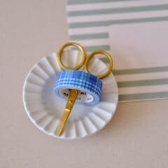 Masking Tape Tartan Ecossais Bleu