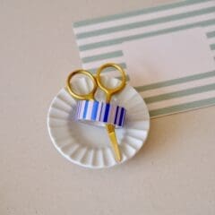 Masking Tape Bayadère Bleu