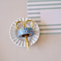 Masking Tape - Blue Vintage Check