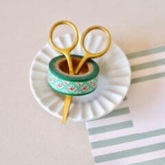 Masking Tape - Green Vintage Check