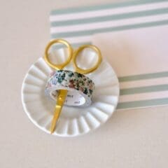 Masking Tape Vintage Flowers