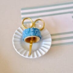 Masking Tape Blue Flowers Cut