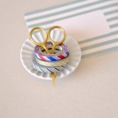Trio de Masking Tape Slim Rayé