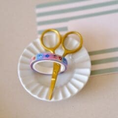 Clear Tape Pop Colors Flowers