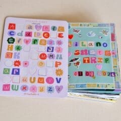 Stickers Lettres et Numéros