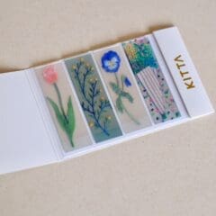 Clear Sticky Notes Kitta Fleurs Brodées