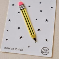 Patch Crayon Gris