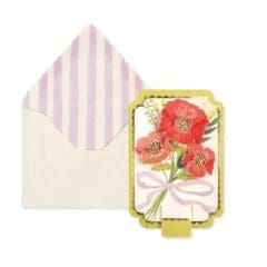 Mini Carte Pop Up - Bouquet Encadré