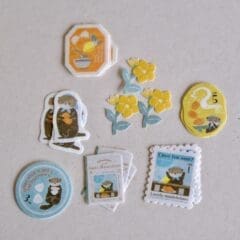 Boite de Stickers - Loutre & Madeleines Coquillages