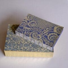 Libri Canvas XS - Pivoines Bleues Dominotées