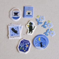 Boite de Stickers - Chat Noir La Nuit