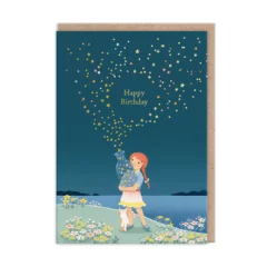 Carte d'Anniversaire - Star Bottle