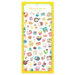 Planche de Stickers Vivid Food