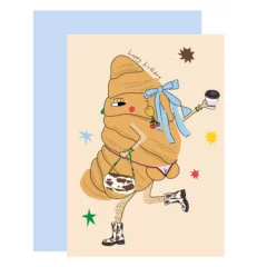 Carte Croissant in Boots