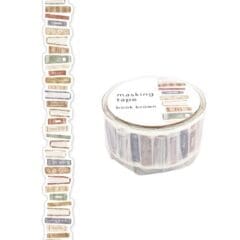 Masking Tape Vintage Books Cut