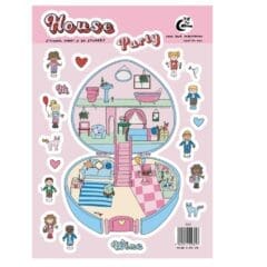 Planche de Stickers - House Party Nostalgia