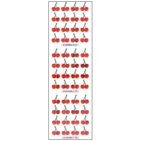Stickers Petites Cerises Holographiques