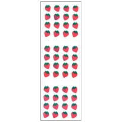 Stickers Petites Fraises Holographiques