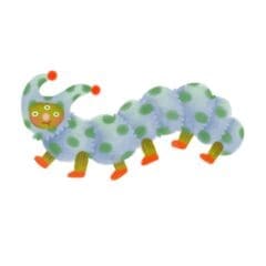 Sticker Sleepy Catepillar