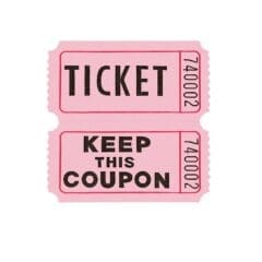 Tickets de Tombola US