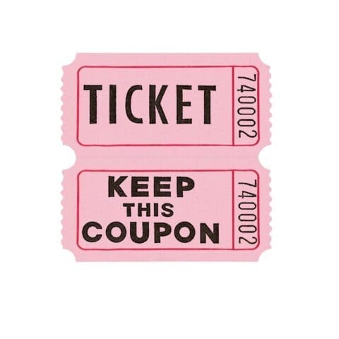 Tickets de Tombola US