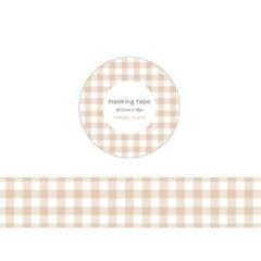 Masking Tape Brown Check