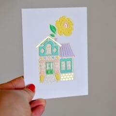 Mini Carte Flower House