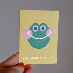 Mini Carte You Make Me Smile