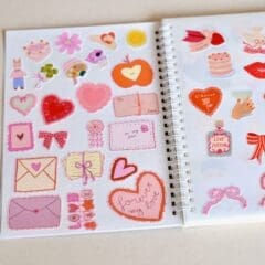 Album de Rangement à Stickers Vichy