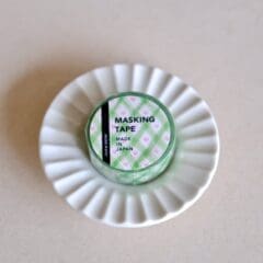 Masking Tape Pink Heart Green Check