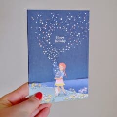 Carte d'Anniversaire - Star Bottle