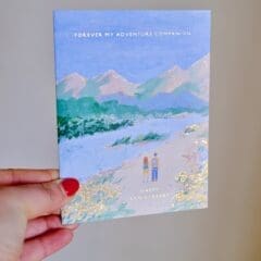Carte de Voeux Compagnon d'Aventures