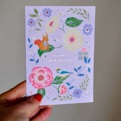 Carte d'Anniversaire - Party Creatures