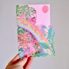 Papercut Mother Rainbow Grand Huit