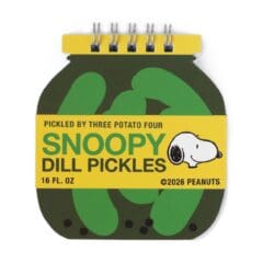 Carnet Snoopy Epicerie - Pickles