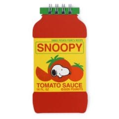 Carnet Snoopy Epicerie - Tomato Sauce