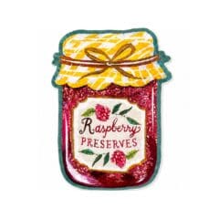 Sticker Glitter Confiture de Framboise
