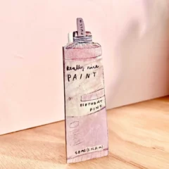 Carte Tube de Peinture Anniversaire