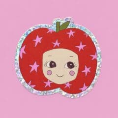 Sticker Tête de Pomme