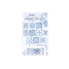 Autocollants Washi Blue Tile